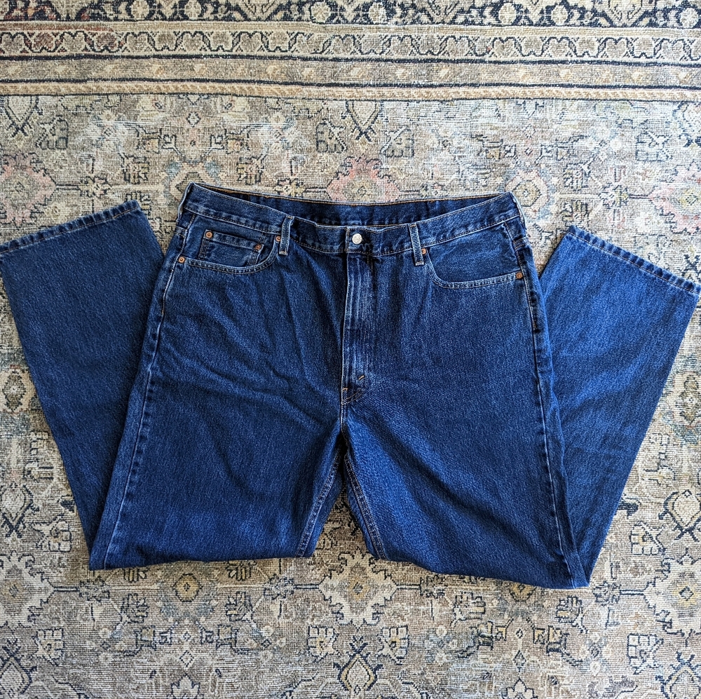 Adult Men Levi Strauss & Co 550 Jeans Size W 44 L 34